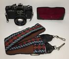 New ListingMinolta Srt Mc 35mm Slr Film Camera w/ Mc Rokkor-X 50mm Lens & Strap Works