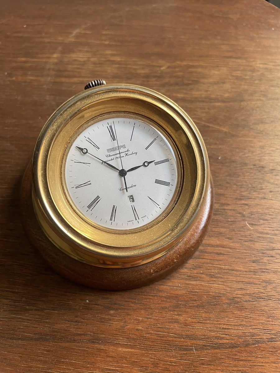 German SWISS Chronometerwerke Wempe Commodore | eBay