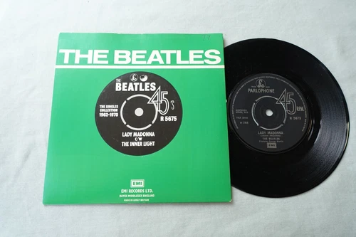 THE BEATLES 7" LADY MADONNA b/w INNER SINGLES COLLECTION 1962-1970 PIC SLEEVE