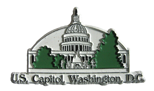 US Capitol Souvenir Magnet Washington DC - Picture 2 of 3