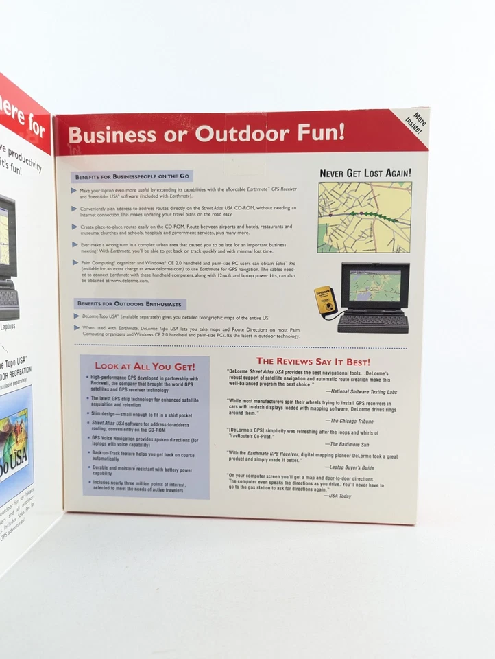 DeLorme Earthmate GPS Receiver - Satellite Navigation for Your Car - NEW - Image 4 of 4