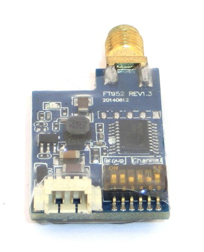 Sender 5,8Ghz 25mW 22 Kanäle FPV Band A B D SMA-Buchse o. Pin Antenne Kabel Set - Bild 6 von 12