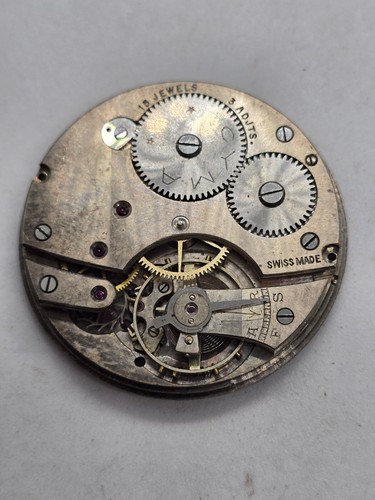 Vintage Cyma Mechanical Pocket Watch Movement for parts or repair - Picture 17 of 36