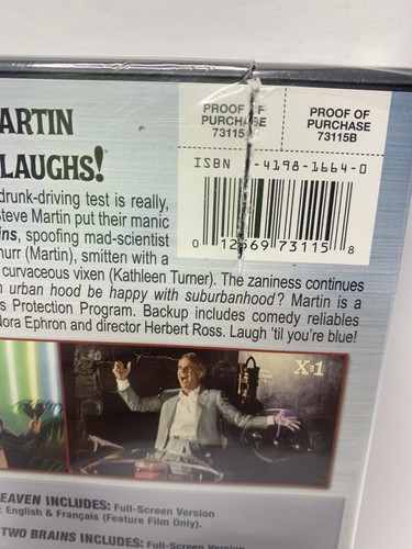 NEW! My Blue Heaven / The Man With Two Brains (DVD Double Feature OOP 1990 1983) - Picture 3 of 6