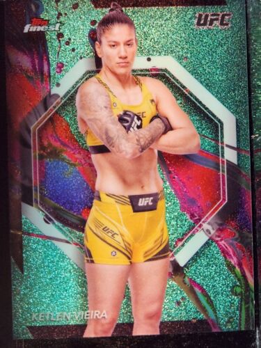 2024 Topps Finest UFC (Pick your Fighter) Base & Parallels - Picture 120 of 164