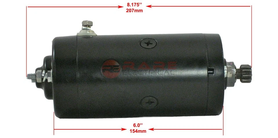 STARTER AND SOLENOID FITS HARLEY DAVIDSON SUPERGLIDE FAT BOB FXEF 80-84 SAJ4003A — 第 3/4 张图片