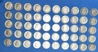 Roll of 50 SILVER Roosevelt Dimes 90% Silver Coins Mixed Dates 1946-1964
