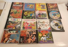 Large Lot Cd Rom Games Some With Booklets Look