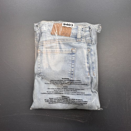Aeropostale Flare Jeans Women’s Size 10 Light Wash Distressed Low Rise Stretch - Picture 13 of 13