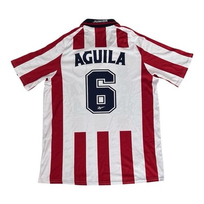 Atletico Junior de Barranquilla 1998 Retro Jersey Reebok #6 Bolaño