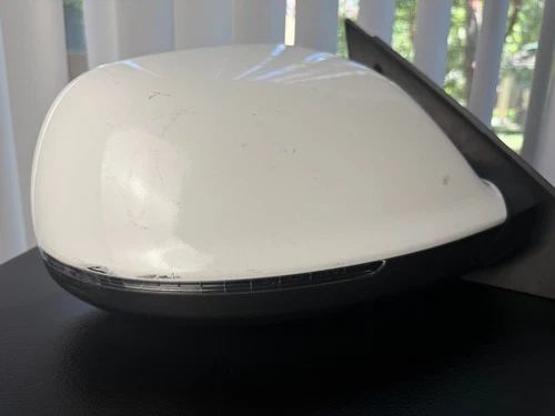 09-14 AUDI Q5 RIGHT PASSENGER SIDE VIEW DOOR POWER MIRROR WHITE RH OEM