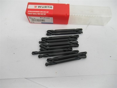 Wurth 063650 , 5mm HSS Double End Drill Bit (PK 10)