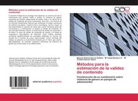 MéTodos Para La EstimacióN De La Validez De Contenido Manuel Antonio GarcíA Sede