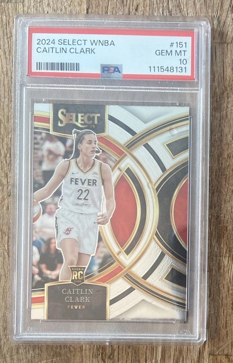2024 Panini Select WNBA Premier Level #151 Caitlin Clark (RC) - Graded PSA 10!