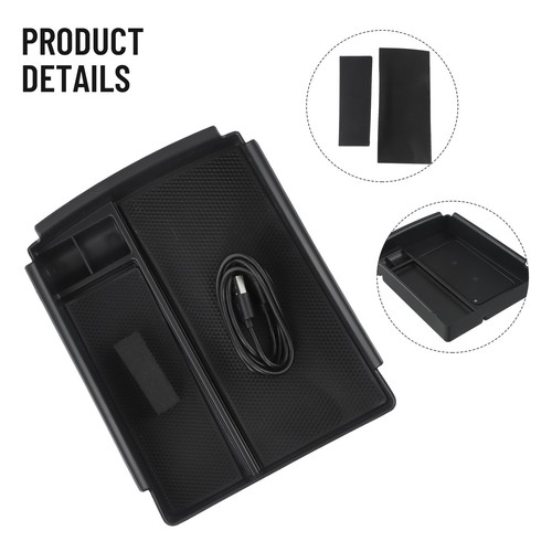 High Tech Storage Box Phone Wireless Charger for Tesla Model X S 2016 2020 - Picture 7 of 20
