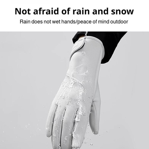 Thermo Winddichte Wasserdicht Winter Handschuhe Verdickt Warm Herren Damen Touchscree`, - Bild 15 von 24