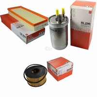 Mahle / Knecht Kraftstofffilter KL 230 Luftfilter LX 978 ÖLfilter OX 191D