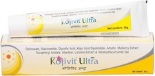 Kojivit ultra gel Decrease Hyperpigmentation, Sunburns and Skin darkening 30 gm