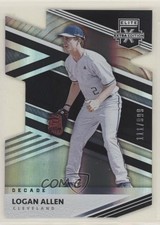 2020 Panini Elite Extra Edition 203rd Decade Die-Cut 111/203 Logan Allen #56 0rf