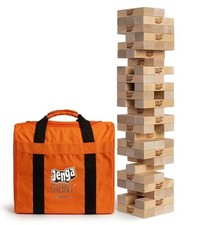 Jenga Giant - Hardwood Blocks - Stacks to Over 4 Feet - Officially Licensed -...