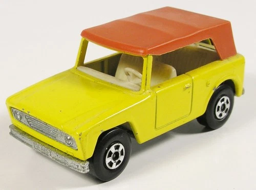 MATCHBOX 18 FIELD CAR SCOUT 5 SPOKES SUPERFAST VINTAGE LESNEY ENGLAND AHE