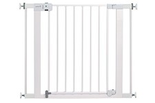 SAFETY 1ST EASY INSTALL BABY GATE FOR DOORWAYS. AUTO-CLOSE PRESSURE-MOUNTED