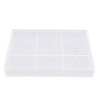 Plastic Tea Bag Holder Clear Tea Box with Lid Capsule Coffee Bag Holder