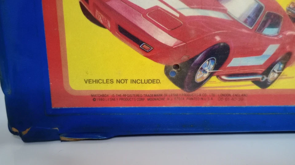 Vintage 1980 Matchbox 24 Car Carry Collector Case With Trays No Cars - Image 2 of 4