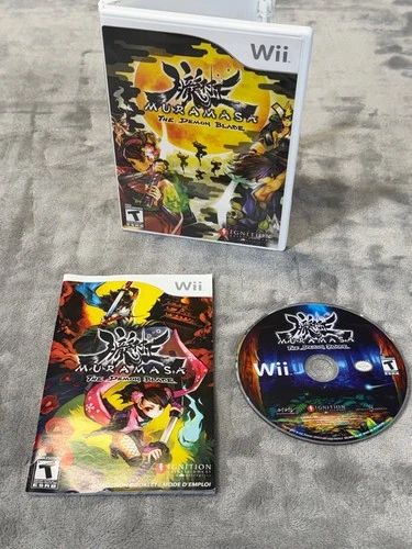 Muramasa: The Demon Blade (Nintendo Wii, 2009) Complete CIB