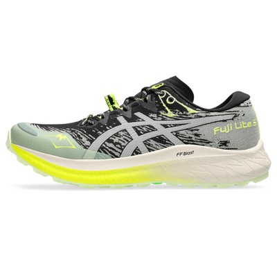 Asics Fuji Lite 5 - black/oatmeal /Gr: US 7