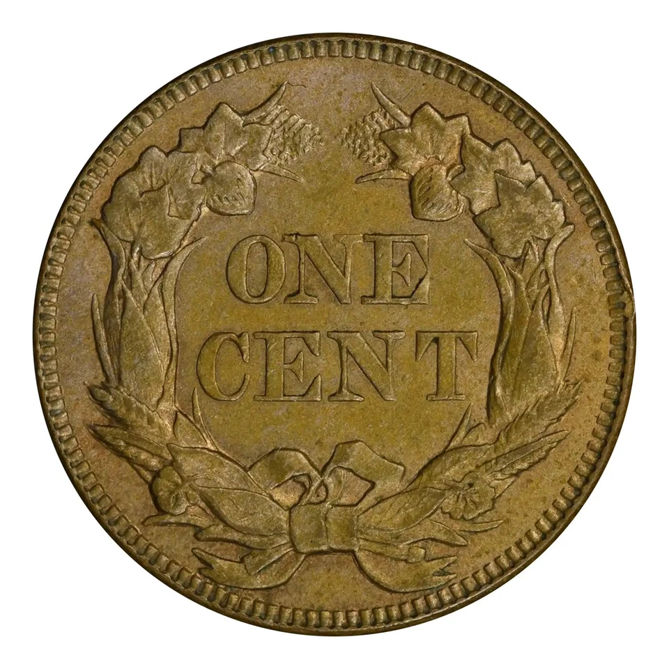 1857 P Flying Eagle Cent PCGS MS-62 - Image 2 of 4