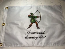 SHERWOOD COUNTRY CLUB CALIFORNIA USGA PIN FLAG W GROMMETS FREE SHIP