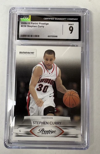 Stephen Curry #230 - 2009-2010 Panini Prestige RC CGC 9