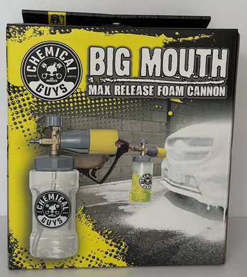 #ad Chemical Guys Big Mouth Max Release Foam Cannon For Pressure Washers EQP324 $88.88