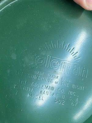 A4【極美品】 コールマン 1BURNER MODEL502 502-700 Vintage Coleman 502-700 Single Burner Camp Gas Stove 7/67 w