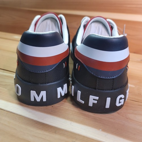 Tommy Hilfiger Shoes Mens 11 M Rezz Black 001 Low Top Sneakers Memory Foam New - Picture 5 of 10