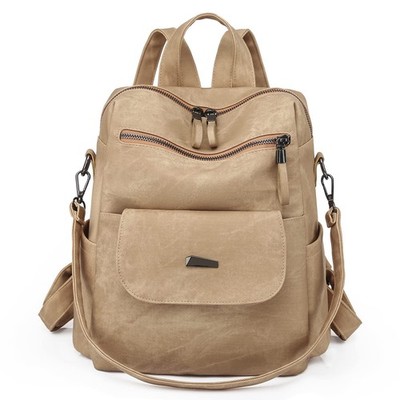 Backpack Women Small Elegant City Rucksack Waterproof Ladies Backpack Handbag...