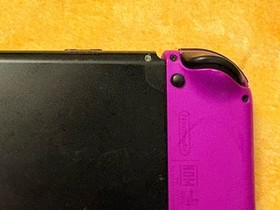 Nintendo Switch Bundle,Orange & Purple Console, Case,Power Cord, Dock & Micro SD