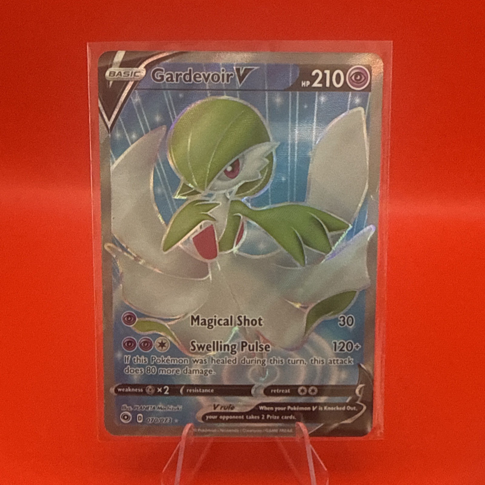 Pokemon TCG Gardevoir V 070/073 Full Art Champion’s Path NM-MT
