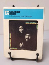Tony Orlando Dawn Knock Three Times / Candida 8-Track Tape Orange - Great Cond