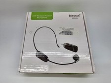 Wireless Microphone Headset, New Upgrade Uhf Wireless Mic System, 165ft Range