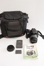 Canon EOS Digital Rebel XT 350D 8MP DSLR Camera + EF-S 18-55mm Zoon Lens with Ch