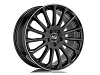 "Felge Legierung FüR Mercedes Eqe 8,0J19 \" 5X112 30 73 MSW 30 Gloss Black Diam"