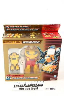 Transformers G1 Pretenders Bumblebee Sealed MISB MOSC 1989 Vintage Hasbro