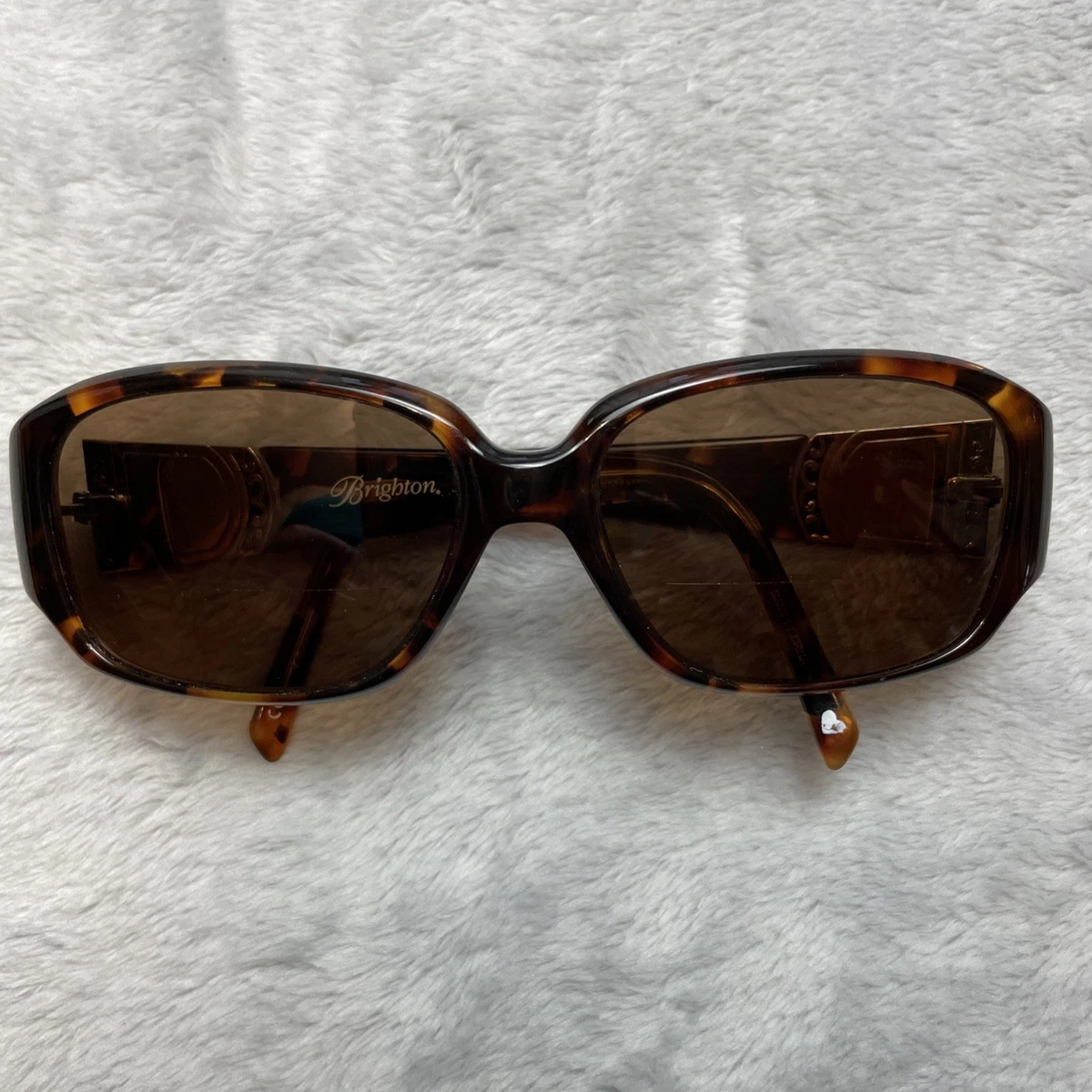 Brighton Toledo Lattice Tortoise Shell Sunglasses Beautiful Old Money Preppy Ruby  main image 3