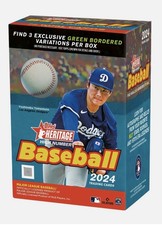 2024 Topps Heritage High Number Blaster Box Lot Of 2