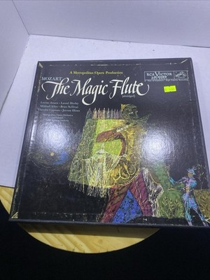 Mozart The Magic Flute RCA Victor 12'' Vinyl Box Set LM-6089 High-Fidelity Mono