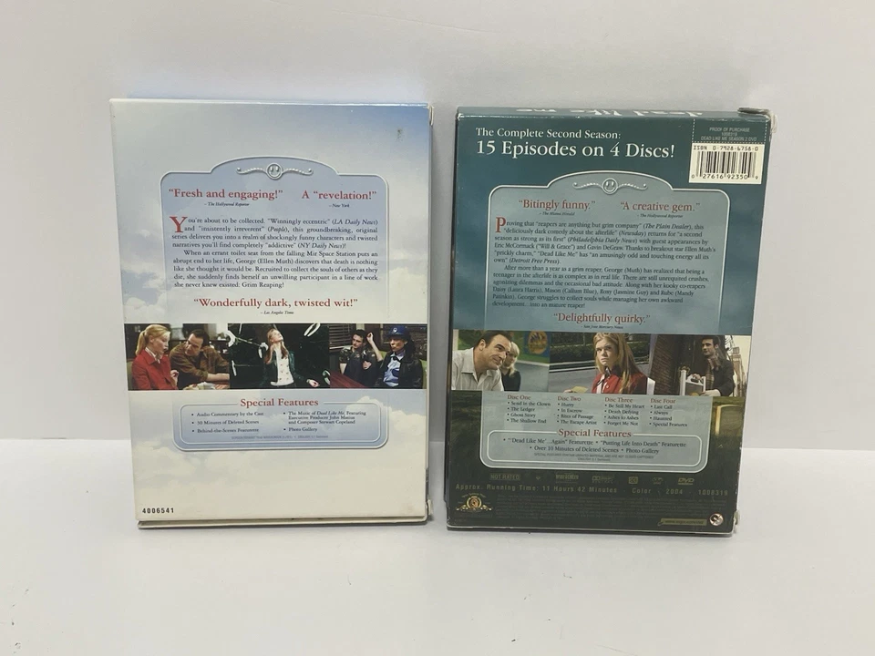 Dead Like Me Complete Series DVD Lot Season One And Two 1 & 2 1st 2nd - Image 2 of 4