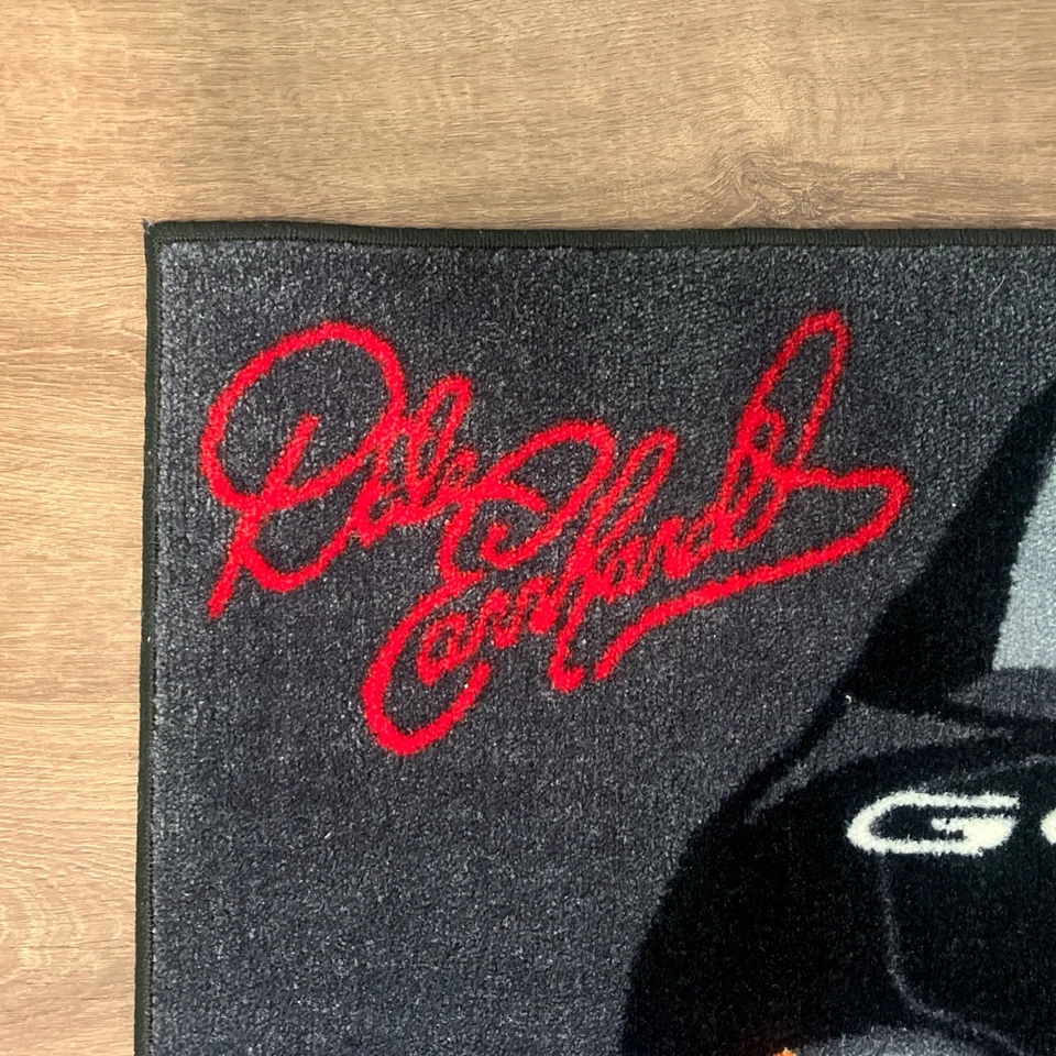 "Alfombra vintage Dale Earnhardt 3 Goodwrench NASCAR alfombra puerta baño intimidador 46""x27""" Foto 3 de 4