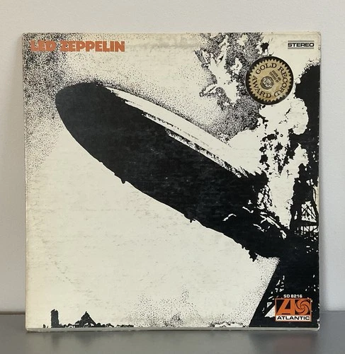 Led Zeppelin I Vinyl SD8216 Error Pressing MISPRINT CSN Label RG AT W Matrix